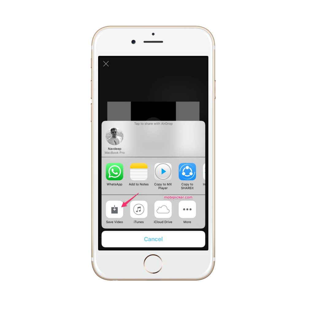 iphone video rotate
