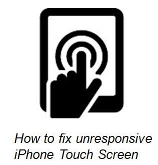 iphone touch screen not working