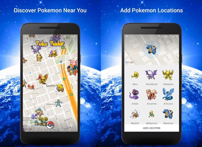 poke radar for pokemon go