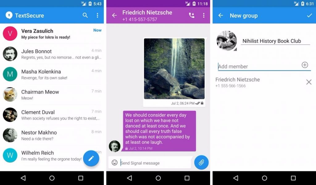 best texting app for android