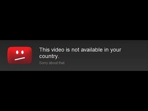 this video is not available in your country