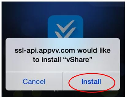 vshare install ipa without jailbreak