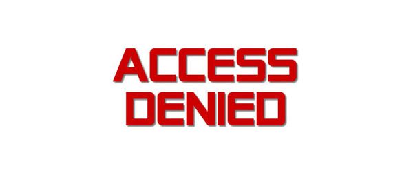 cannot delete a file access denied