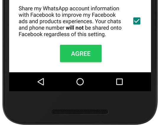 WhatsApp new privacy policy
