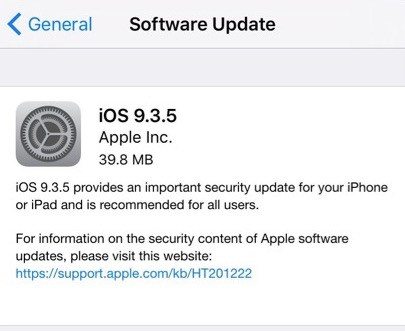 iOS 9.3.5