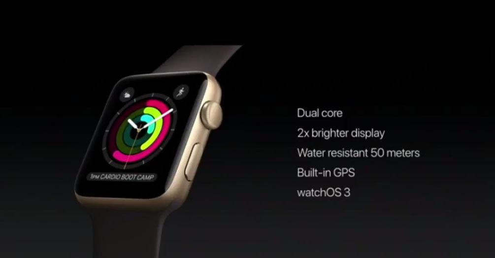 Apple Watch Series 2 vs Apple Watch specs features differences