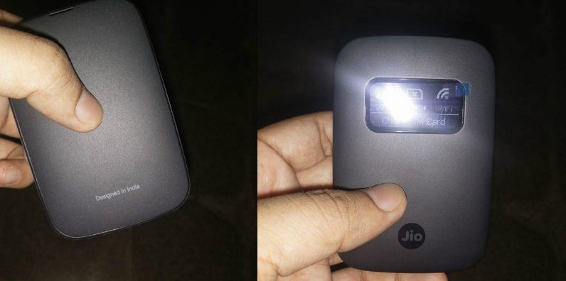 Reliance Jio JioFi 4G Hotspot With OLED Display Launched At INR 1,999