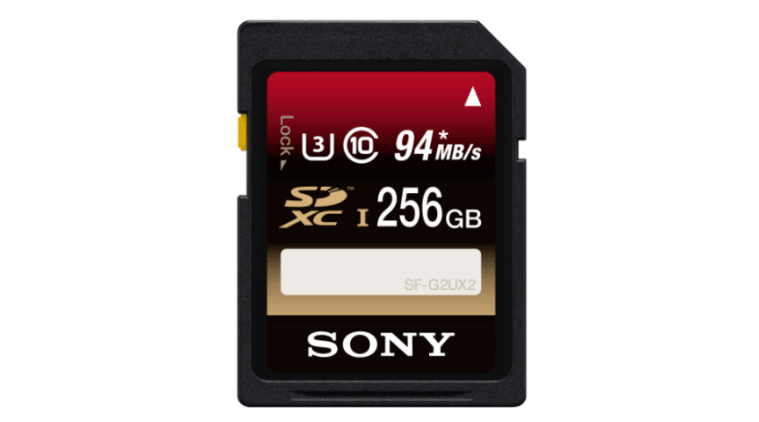 Sony 256GB Class 10 SD Card