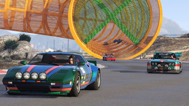 gta 5 stunt race contest