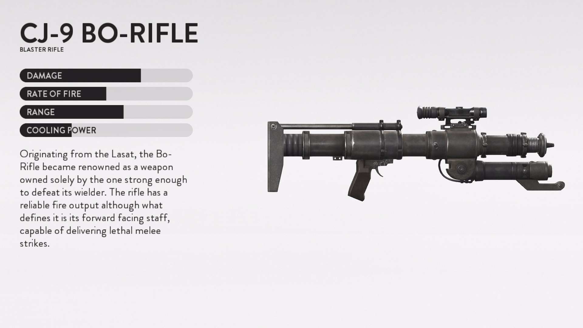 star wars battlefront death star dlc bo-rifle weapon details