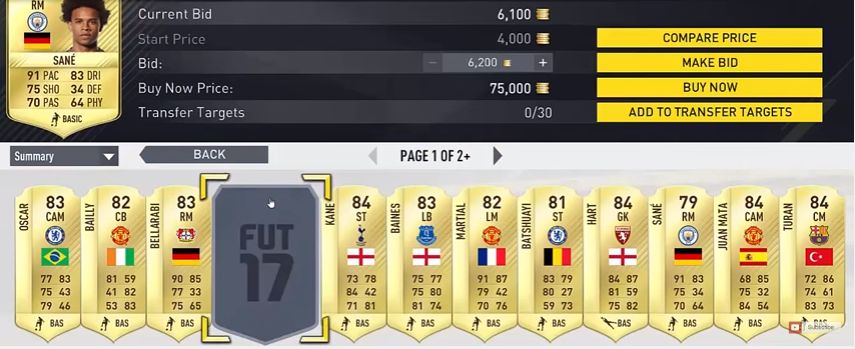 fifa 17 web app