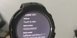 HTC Android Wear SmartWatch Halfbeak Spotted In a Photo Leak