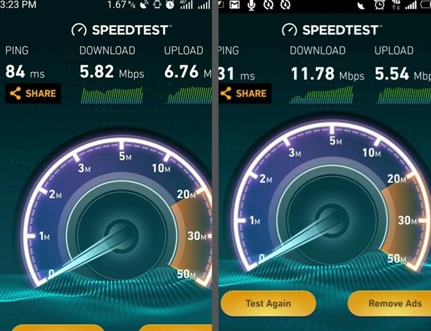 How Does Reliance Jio 4G Speed Compares To Airtel