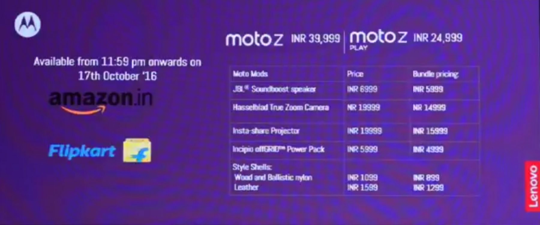 Moto Z, Moto Z Play India Launch - Price, Specs, Features, and Everything Else You Need to Know