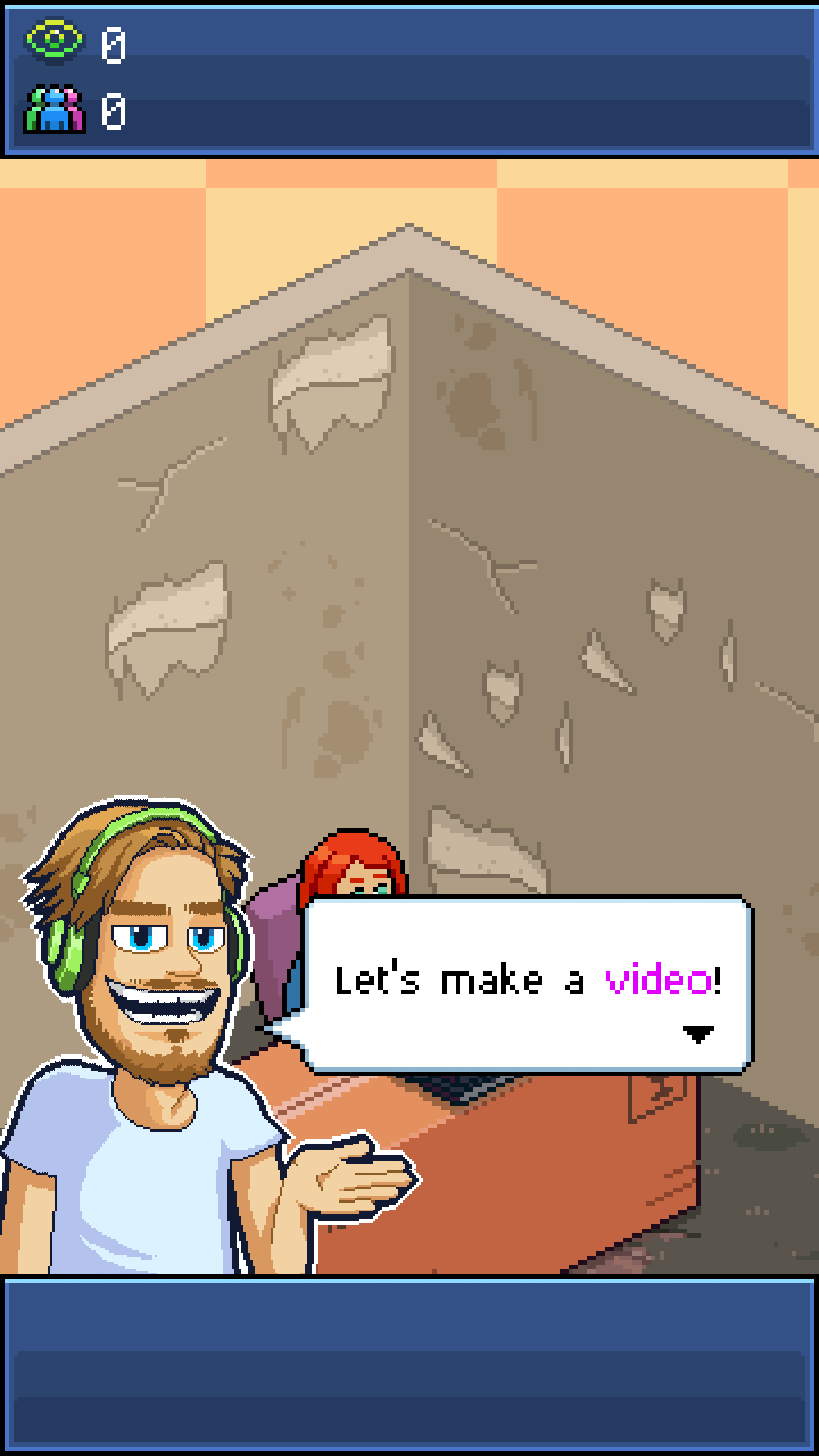 Tube Simulator is all about making videos and gaining more views and subscribers