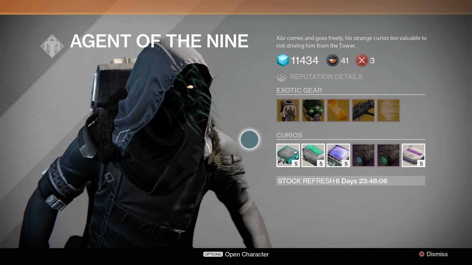 destiny xur