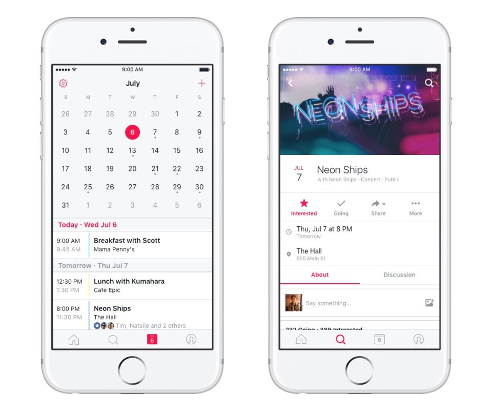 ‘Events from Facebook’ Standalone App Released For iOS Devices