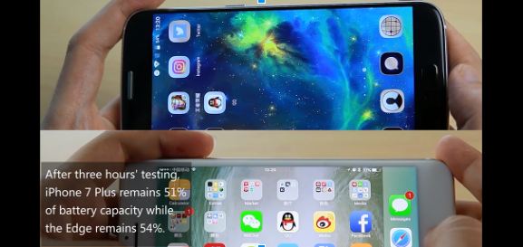 Bluboo Edge vs iPhone 7 Plus