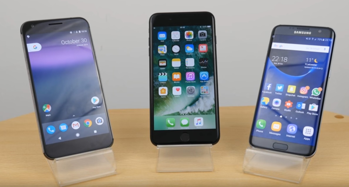 Galaxy S7 Edge Slays Pixel XL, iPhone 7 Plus In Battery Charging Speed Test