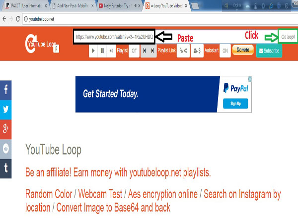 Link youtube loop Link youtube loop