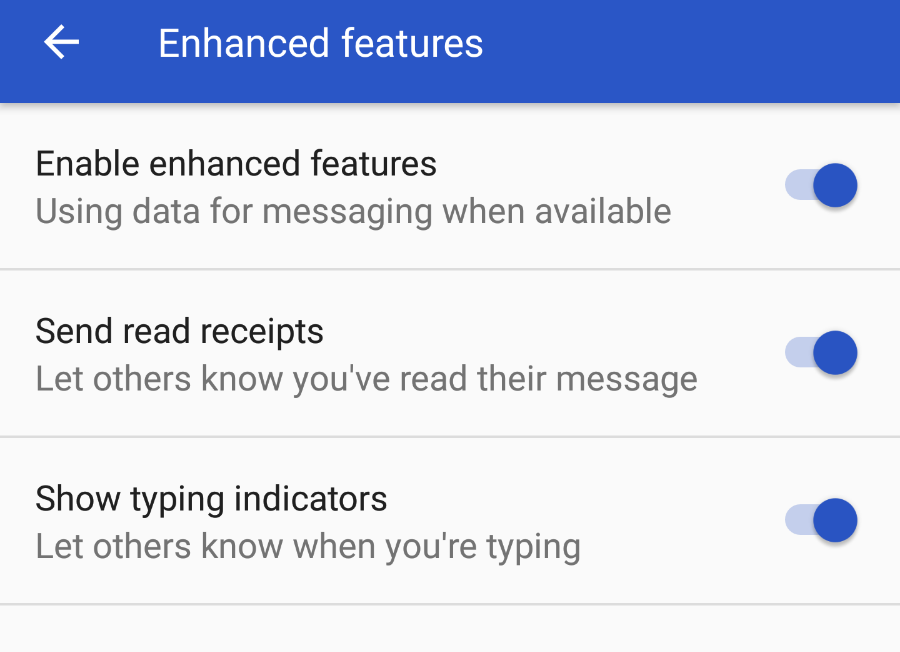 RCS Added To Google Messenger; Brings Enhanced Features