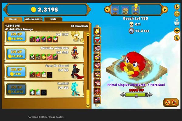 games like Cookie Clicker clicker-heroes