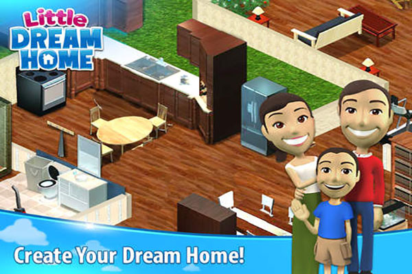 Games like Sims iamfam-little-dream-home