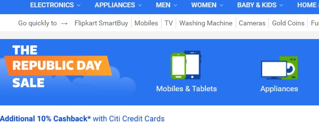 Flipkart Republic Day Sale