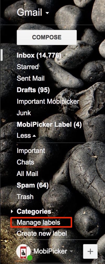 how to delete folders in gmail