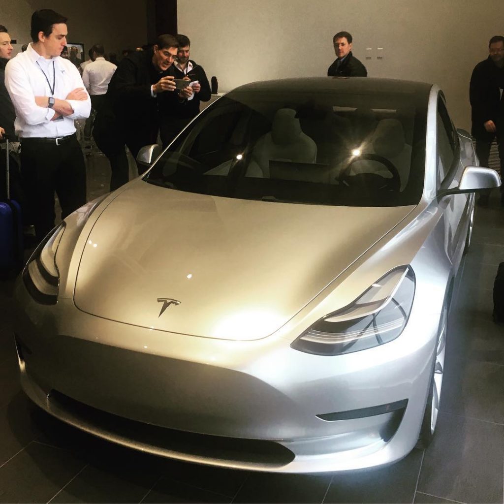 tesla model 3 new image