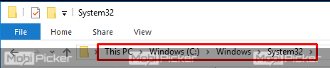 system 32 folder in windows 10