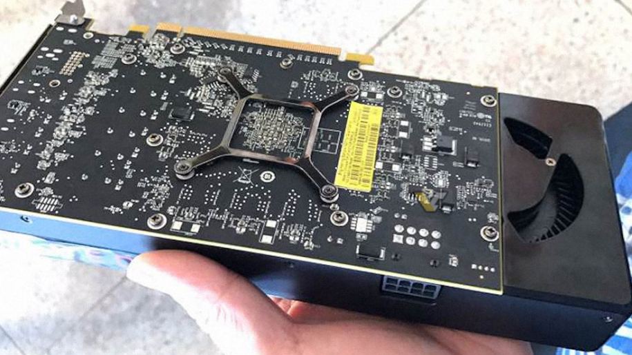 AMD Radeon RX 580 pictured