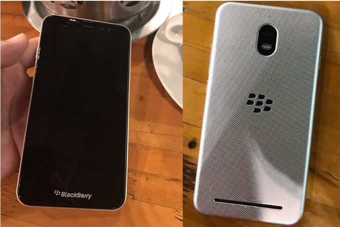 Leaked images of a BlackBerry KeyOne follow up device
