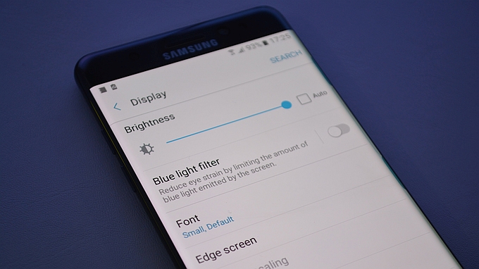 Blue Light Filter On S7