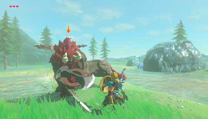 Zelda: Breath of the Wild Guide How Defeat Mini Lynel in Zora - MobiPicker