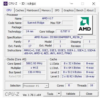 Ryzen 7 1800X sets new world record
