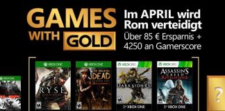 Xbox Games with Gold April lineup leaked