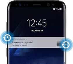 how to take screenshot on galaxy s8 and galaxy s8+