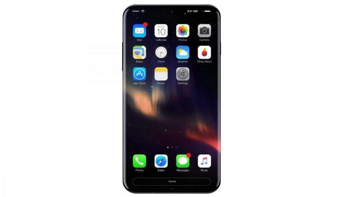 iPhone 8 with rear TouchID Sensor