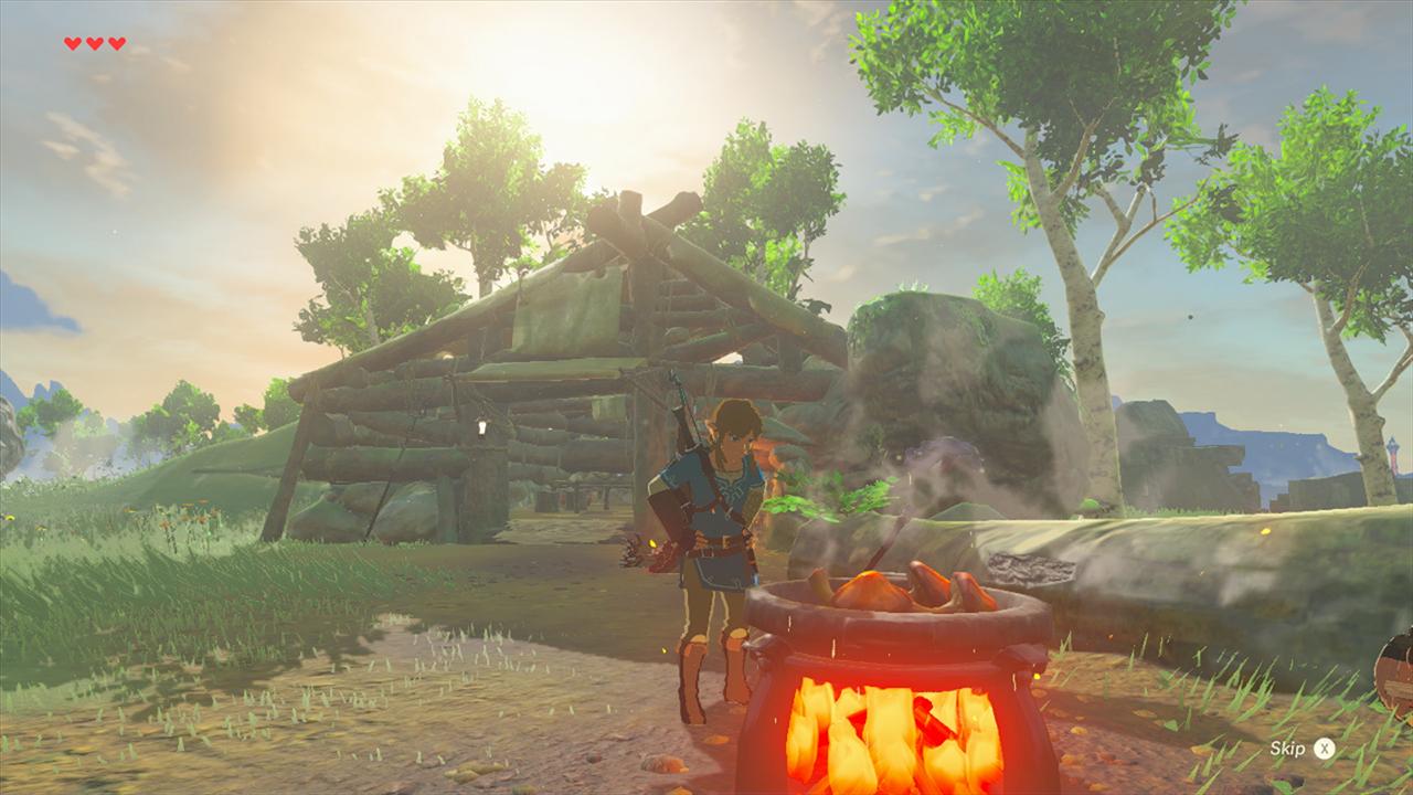 Zelda: Breath of the Wild cooking