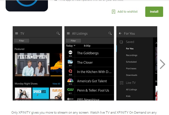 XFINITY Stream