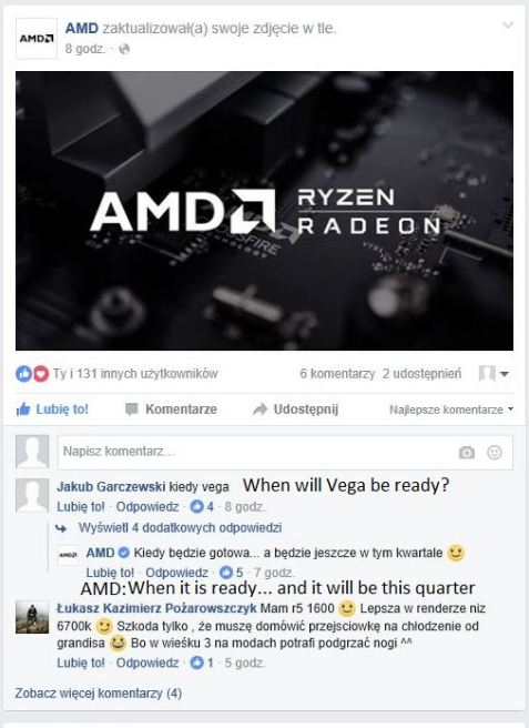 AMD VEGA release date