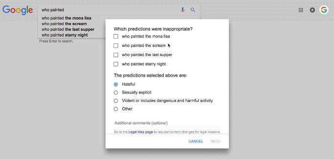 Google crackdowns on fake news