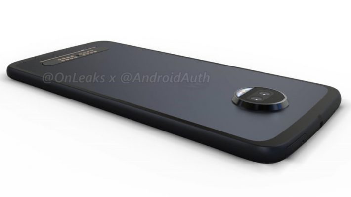 Onleaks leaked Moto Z2 Force renders