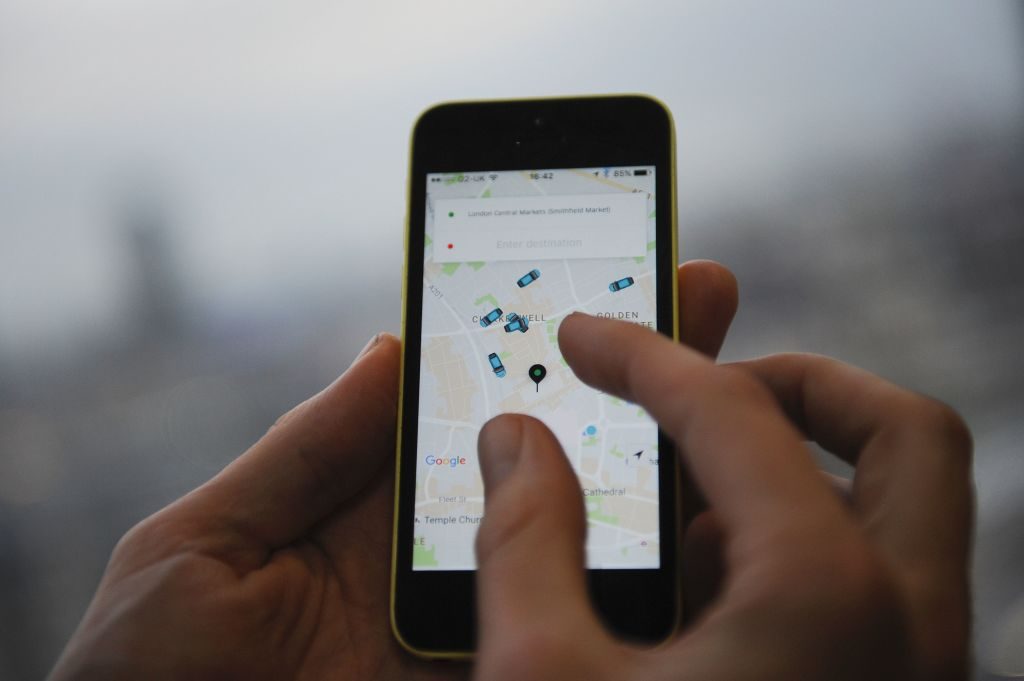 Uber-in-app tipping