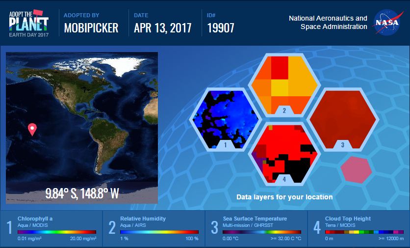 earth day 2017 - nasa wants you to adopt a piece of earth