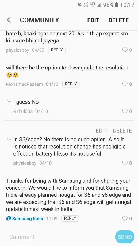 Galaxy S6 and S6 Edge