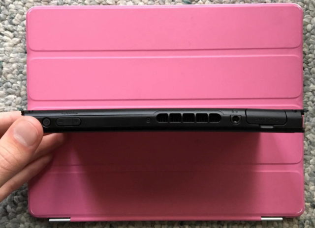 Warped Nintendo Switch console