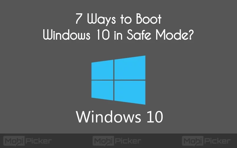 how to start windows 10 in safe mode