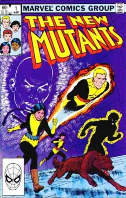 Comics Cover of X-Men Spinoff New Mutants (source- GameSpot) 